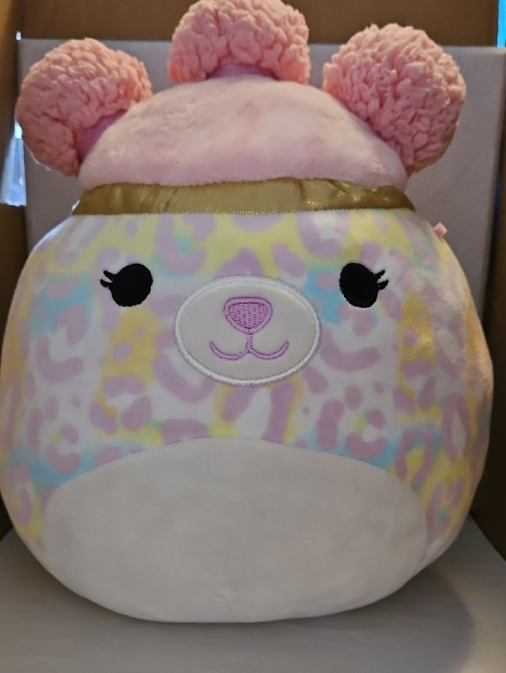 Squishmallos Squish Doo Beebz Pink Cheetah